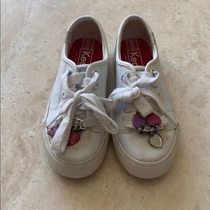Keds Girls Leather Sneakers